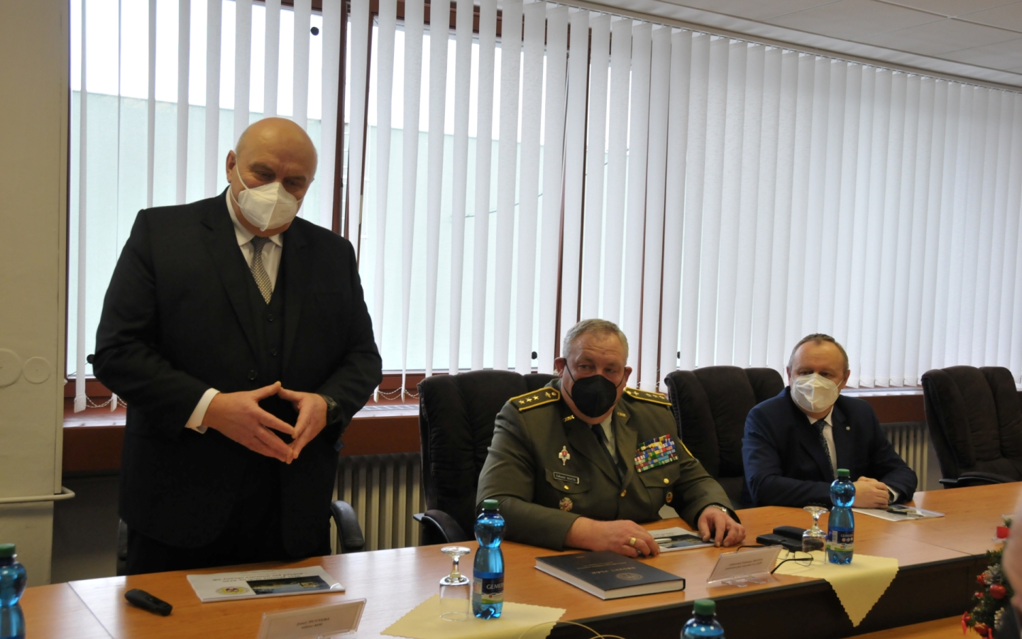 Visit from Ministry of Defense of Slovak Republic to AFA, December 9th 2021