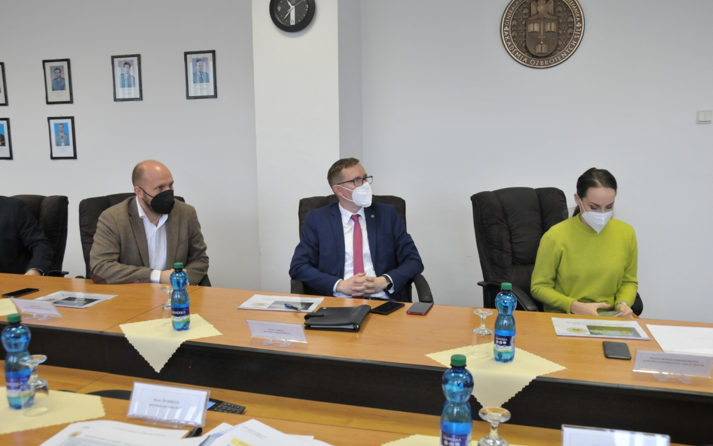 Visit from Ministry of Defense of Slovak Republic to AFA, December 9th 2021