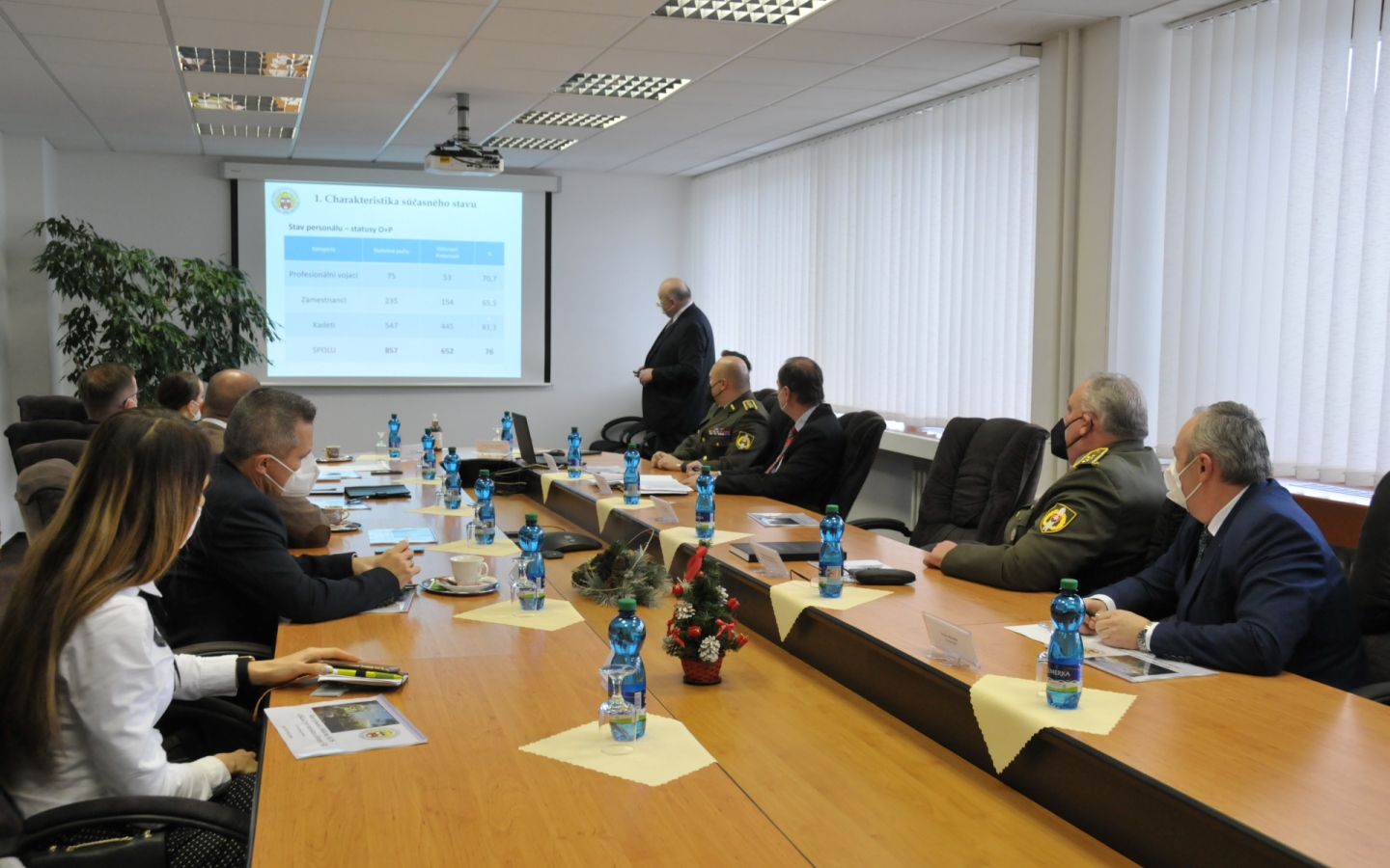 Visit from Ministry of Defense of Slovak Republic to AFA, December 9th 2021