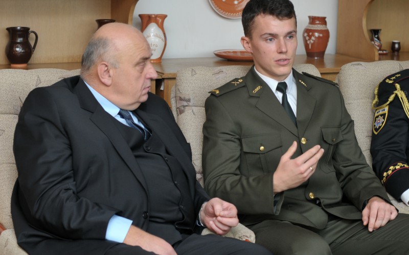 Policajný zbor SR ocenil kadeta AOS, 15. 11. 2023