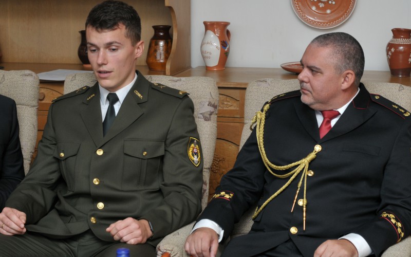 Policajný zbor SR ocenil kadeta AOS, 15. 11. 2023