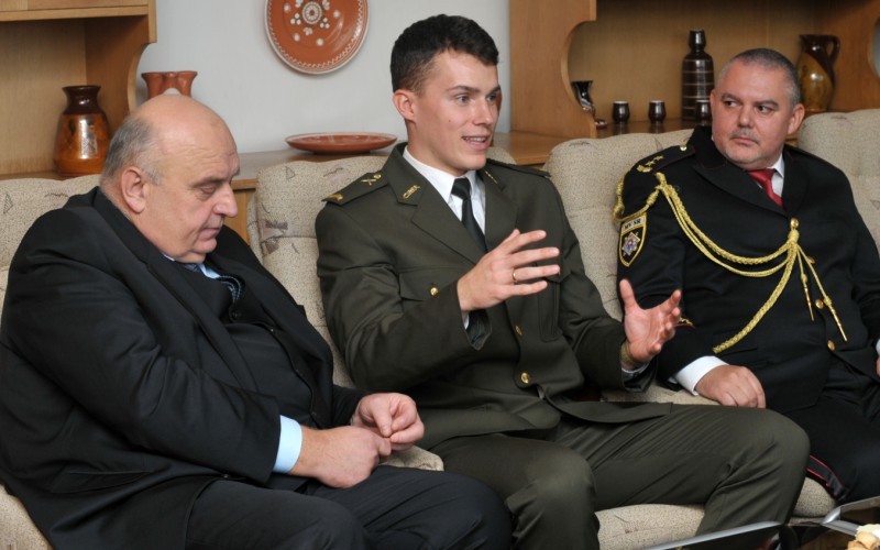 Policajný zbor SR ocenil kadeta AOS, 15. 11. 2023