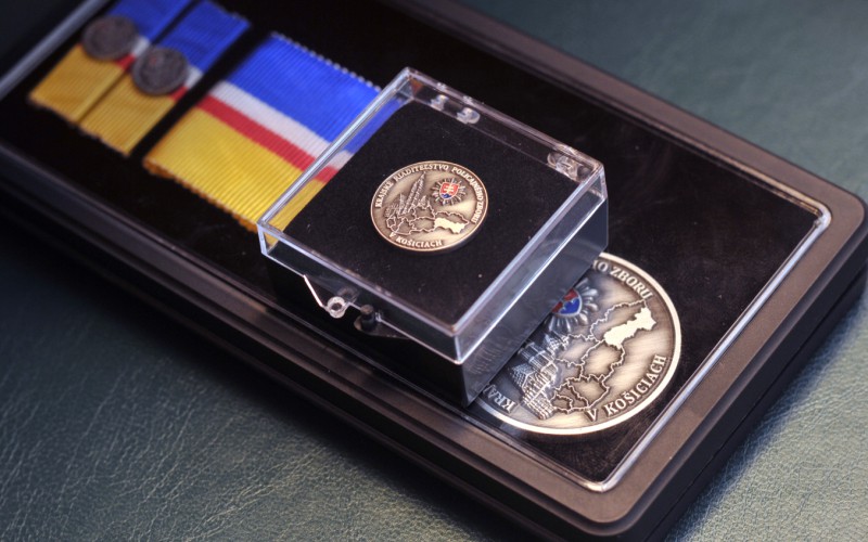 Policajný zbor SR ocenil kadeta AOS, 15. 11. 2023