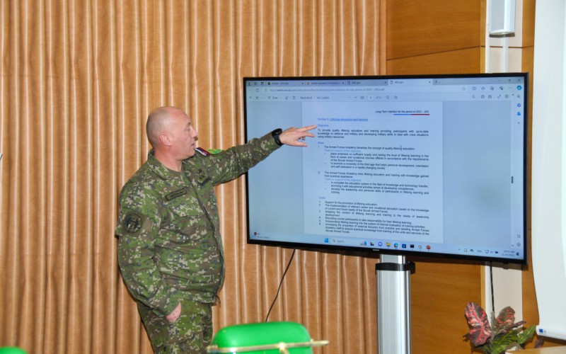 Re-akreditácia AOS podľa štandardov NATO, 20. 11. 2023