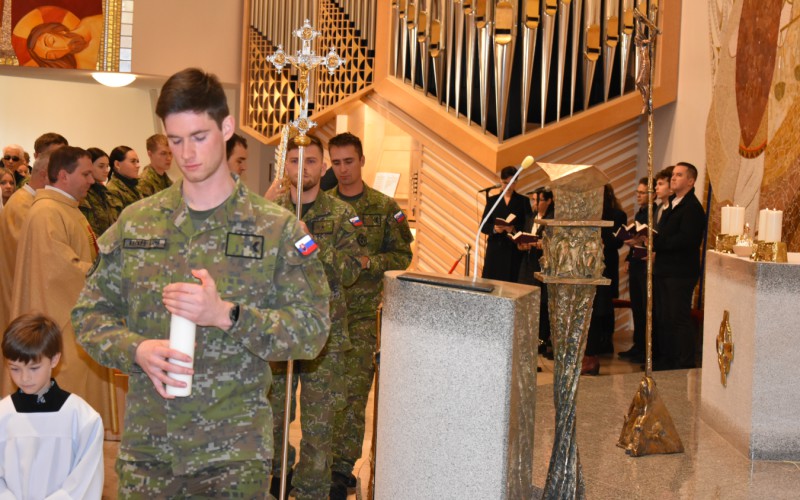 Stretnutie kadetov AOS s biskupom Rábekom, 26. 11. 2023