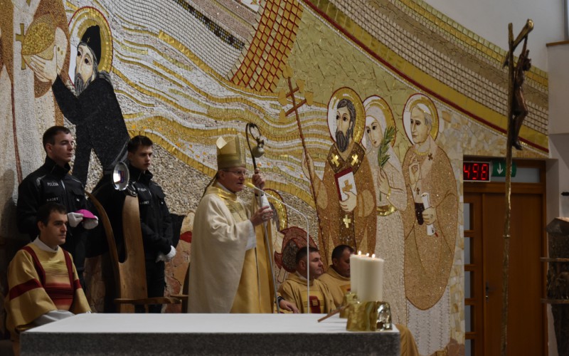 Stretnutie kadetov AOS s biskupom Rábekom, 26. 11. 2023