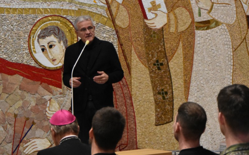 Stretnutie kadetov AOS s biskupom Rábekom, 26. 11. 2023