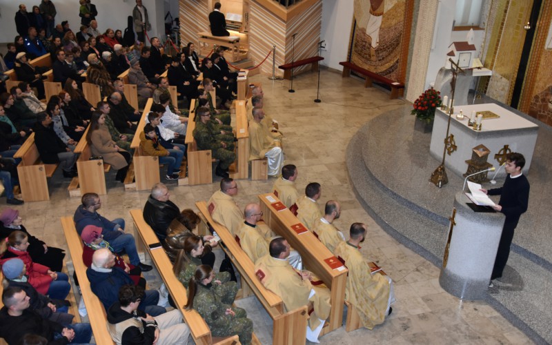 Stretnutie kadetov AOS s biskupom Rábekom, 26. 11. 2023