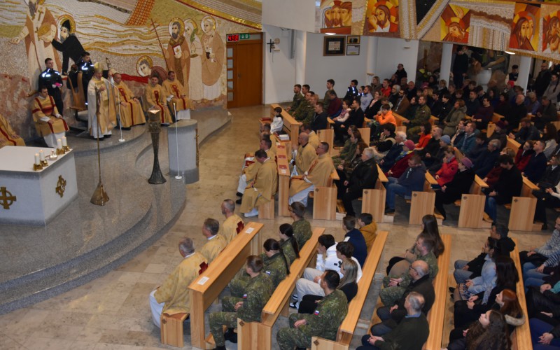 Stretnutie kadetov AOS s biskupom Rábekom, 26. 11. 2023