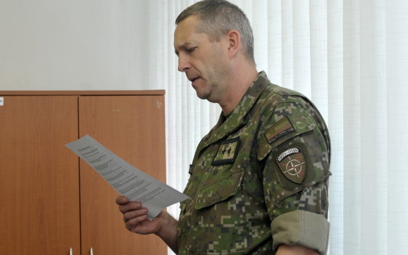 Záverečné skúšky príslušníkov 31. dôstojníckeho kurzu pre absolventov vysokých škôl (DKAVŠ), 05. 12. 2023