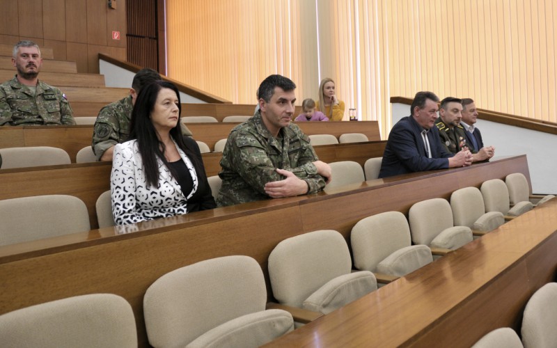 Ukončenie 31. DKAVŠ ( Dôstojníckeho kurzu pre absolventov vysokých škôl), 12. 01. 2024