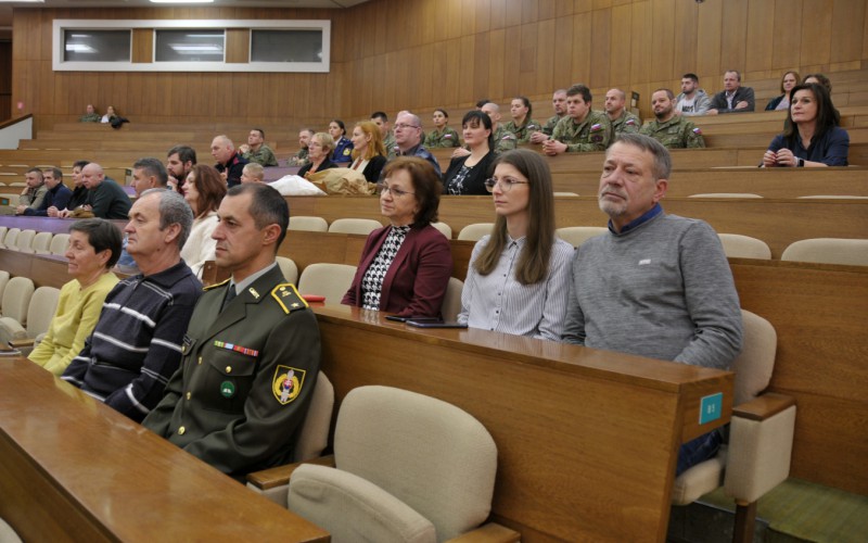 Ukončenie 31. DKAVŠ ( Dôstojníckeho kurzu pre absolventov vysokých škôl), 12. 01. 2024