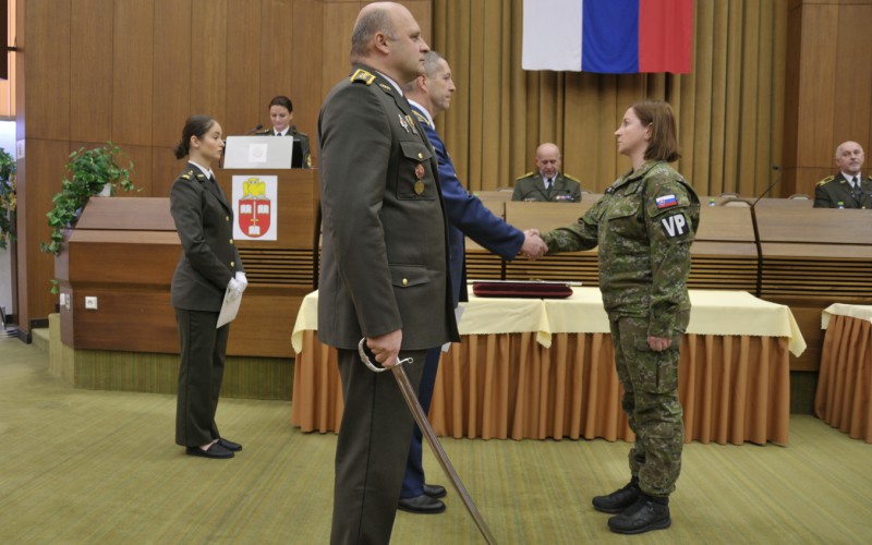 Ukončenie 31. DKAVŠ ( Dôstojníckeho kurzu pre absolventov vysokých škôl), 12. 01. 2024