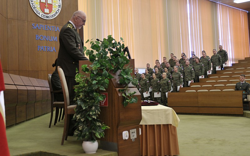 Ukončenie 31. DKAVŠ ( Dôstojníckeho kurzu pre absolventov vysokých škôl), 12. 01. 2024