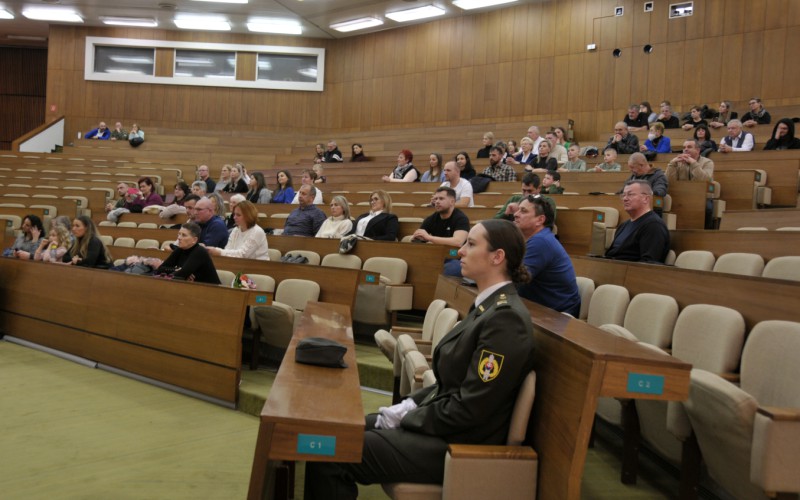 Ukončenie 31. DKAVŠ ( Dôstojníckeho kurzu pre absolventov vysokých škôl), 09. 02. 2024