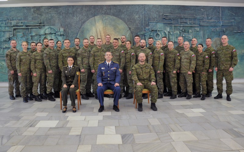 Ukončenie 31. DKAVŠ ( Dôstojníckeho kurzu pre absolventov vysokých škôl), 09. 02. 2024