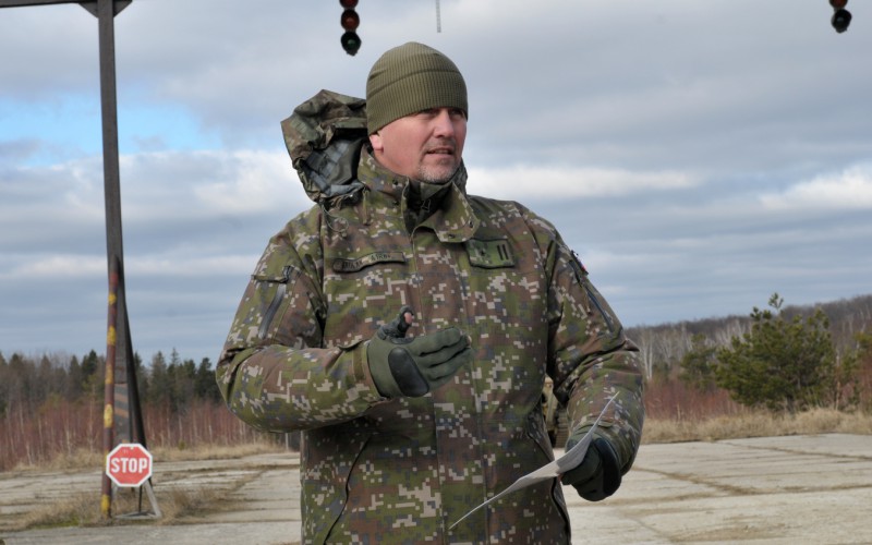 Blokový výcvik kadetov 2. ročníka vo Vojenskom výcvikovom priestore Kamenica nad Cirochou , 14. 02. 2024