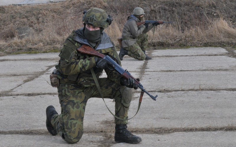 Blokový výcvik kadetov 2. ročníka vo Vojenskom výcvikovom priestore Kamenica nad Cirochou , 14. 02. 2024