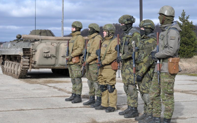 Blokový výcvik kadetov 2. ročníka vo Vojenskom výcvikovom priestore Kamenica nad Cirochou , 14. 02. 2024