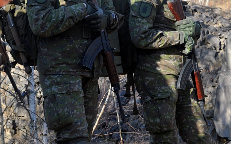 Blokový výcvik kadetov 2. ročníka vo Vojenskom výcvikovom priestore Kamenica nad Cirochou , 14. 02. 2024