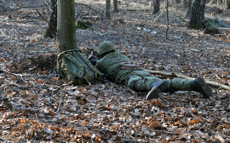 Blokový výcvik kadetov 2. ročníka vo Vojenskom výcvikovom priestore Kamenica nad Cirochou , 14. 02. 2024