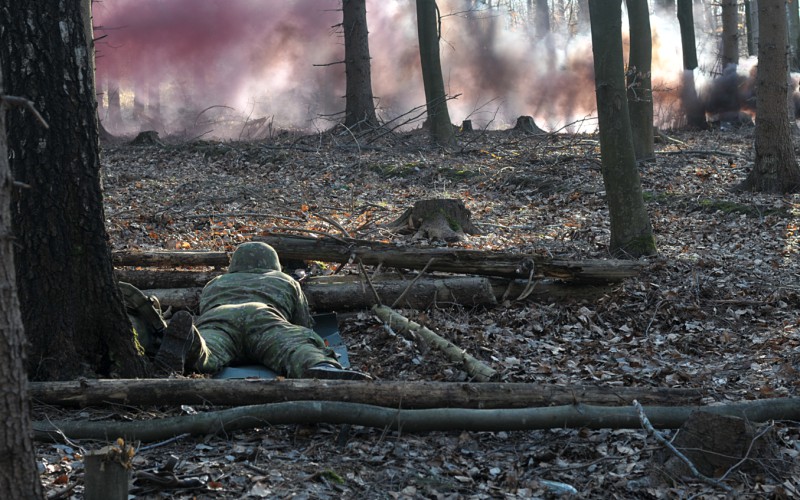 Blokový výcvik kadetov 2. ročníka vo Vojenskom výcvikovom priestore Kamenica nad Cirochou , 14. 02. 2024