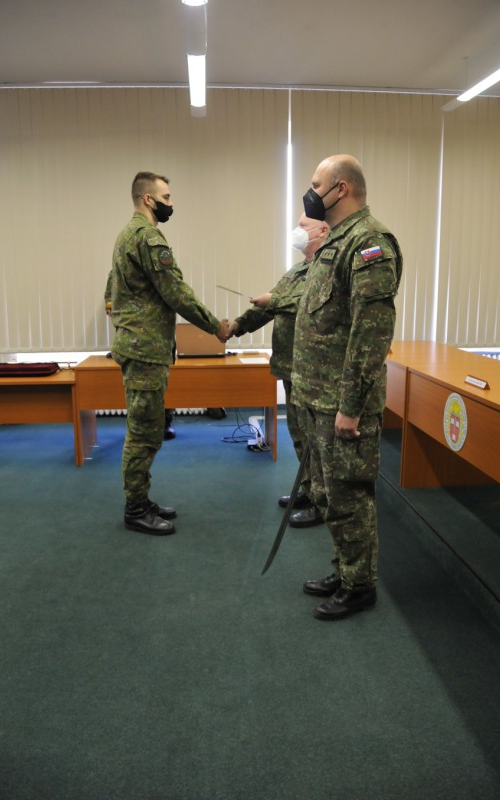 Completion of 27th University Graduates Officers’ Course, March 13th 2022