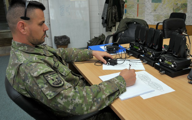 V Simulačnom centre cvičil útvar z Topoľčian , 15. - 19.  04. 2024