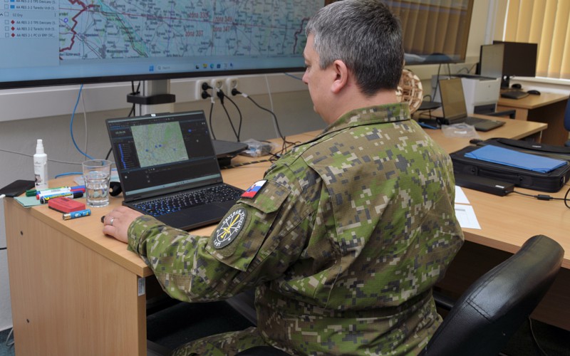 V Simulačnom centre cvičil útvar z Topoľčian , 15. - 19.  04. 2024