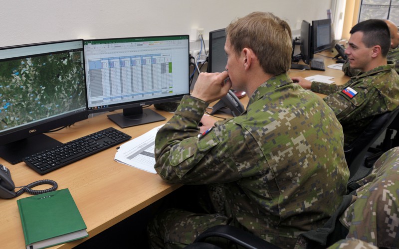 V Simulačnom centre cvičil útvar z Topoľčian , 15. - 19.  04. 2024