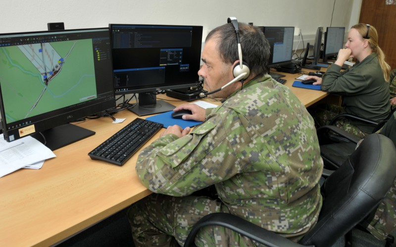 V Simulačnom centre cvičil útvar z Topoľčian , 15. - 19.  04. 2024