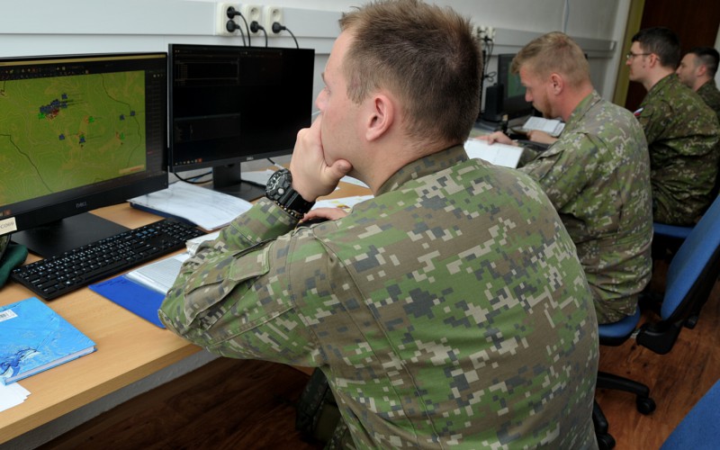 V Simulačnom centre cvičil útvar z Topoľčian , 15. - 19.  04. 2024