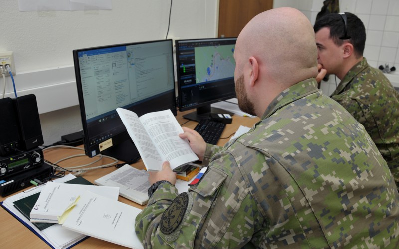 V Simulačnom centre cvičil útvar z Topoľčian , 15. - 19.  04. 2024