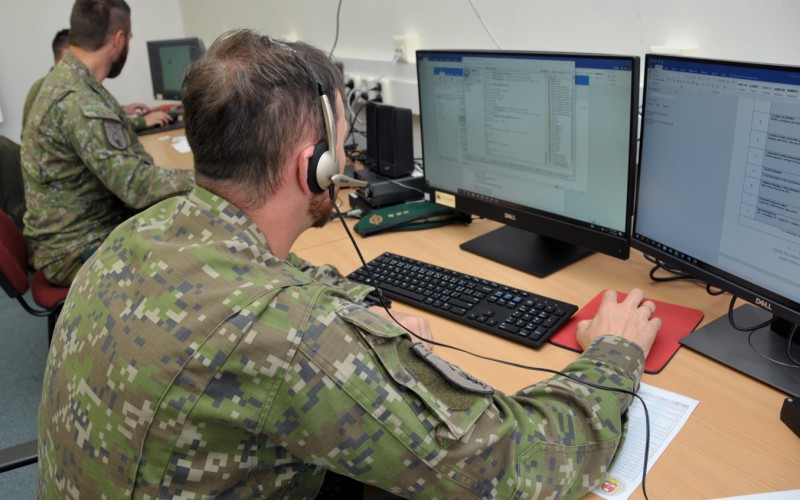 V Simulačnom centre cvičil útvar z Topoľčian , 15. - 19.  04. 2024