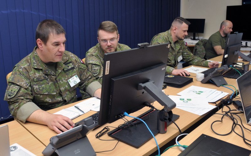 V Simulačnom centre cvičil útvar z Topoľčian , 15. - 19.  04. 2024