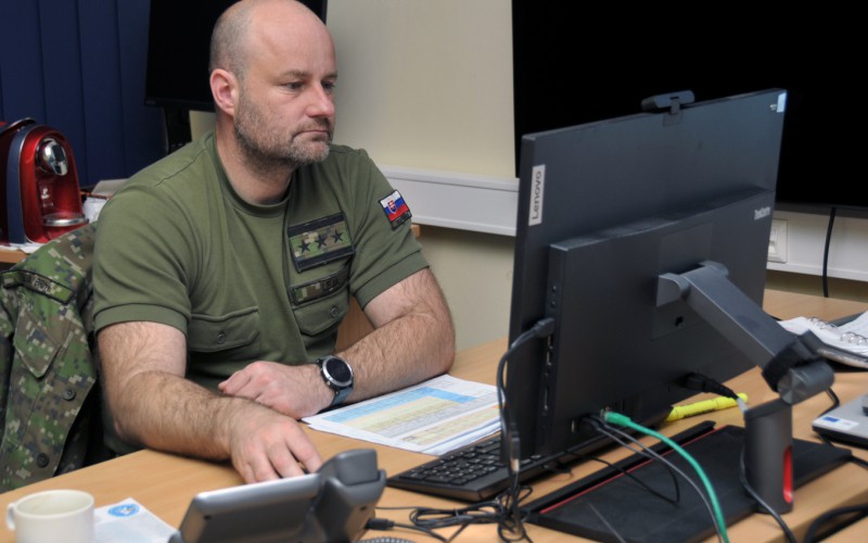 V Simulačnom centre cvičil útvar z Topoľčian , 15. - 19.  04. 2024