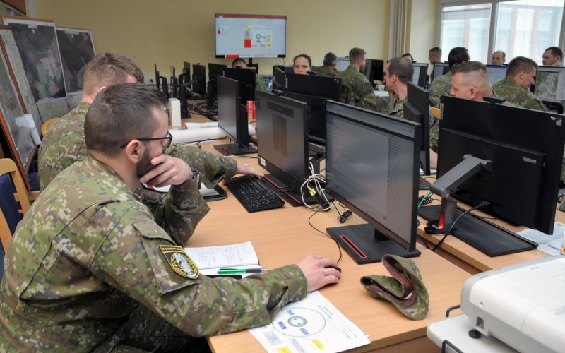 V Simulačnom centre cvičil útvar z Topoľčian , 15. - 19.  04. 2024