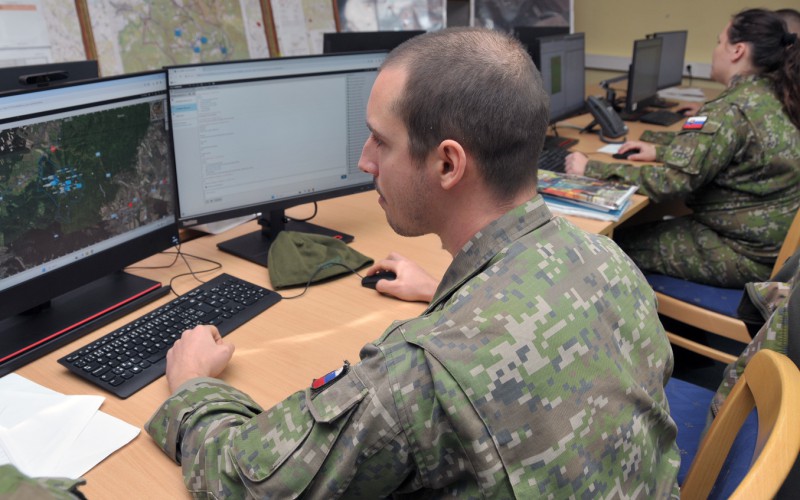 V Simulačnom centre cvičil útvar z Topoľčian , 15. - 19.  04. 2024