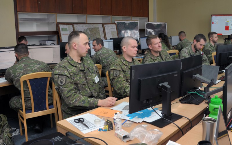 V Simulačnom centre cvičil útvar z Topoľčian , 15. - 19.  04. 2024