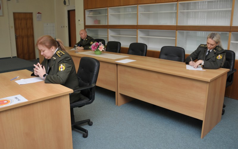 Záverečné skúšky 29. ZVŠK (Základný veliteľsko-štábny kurz), 24. 04. 2024