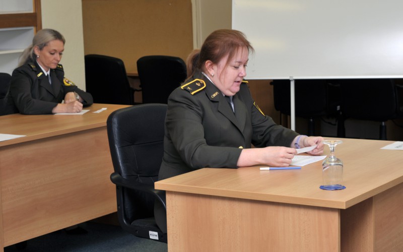 Záverečné skúšky 29. ZVŠK (Základný veliteľsko-štábny kurz), 24. 04. 2024