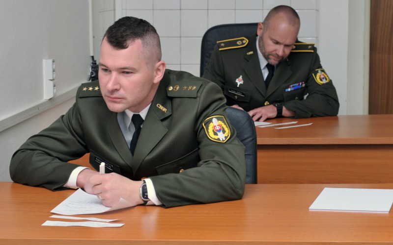 Záverečné skúšky 29. ZVŠK (Základný veliteľsko-štábny kurz), 24. 04. 2024