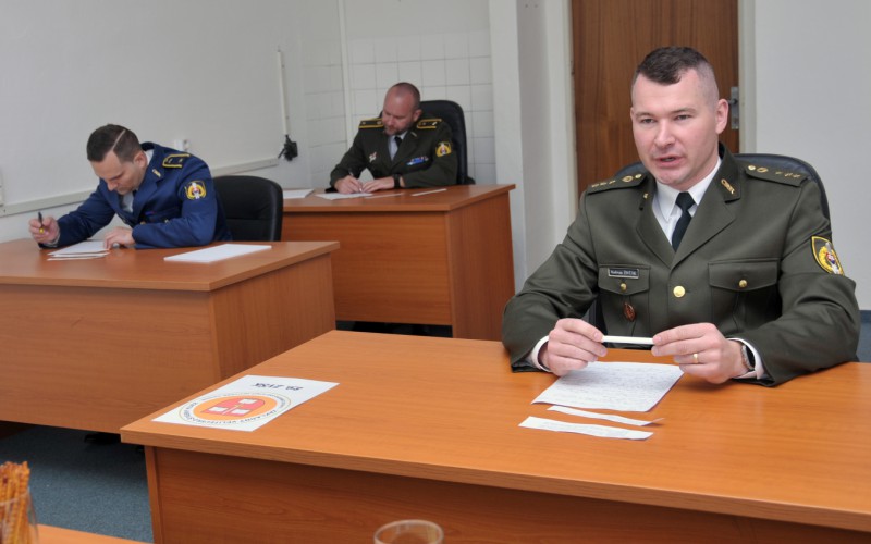 Záverečné skúšky 29. ZVŠK (Základný veliteľsko-štábny kurz), 24. 04. 2024