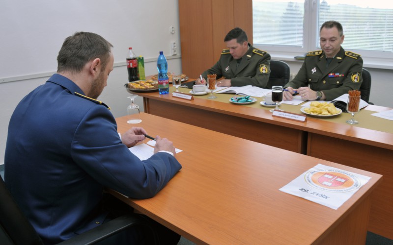 Záverečné skúšky 29. ZVŠK (Základný veliteľsko-štábny kurz), 24. 04. 2024