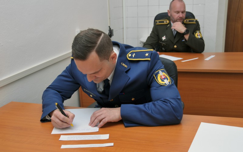 Záverečné skúšky 29. ZVŠK (Základný veliteľsko-štábny kurz), 24. 04. 2024