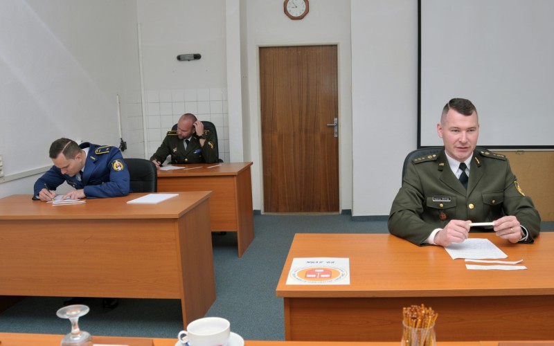 Záverečné skúšky 29. ZVŠK (Základný veliteľsko-štábny kurz), 24. 04. 2024