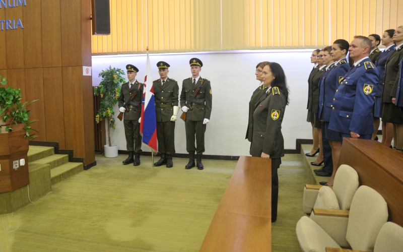 Slávnostné ukončenie 29. ZVŠK (Základný veliteľsko-štábny kurz), 26. 04. 2024