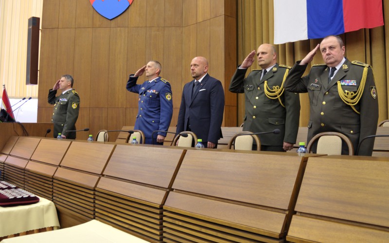 Slávnostné ukončenie 29. ZVŠK (Základný veliteľsko-štábny kurz), 26. 04. 2024