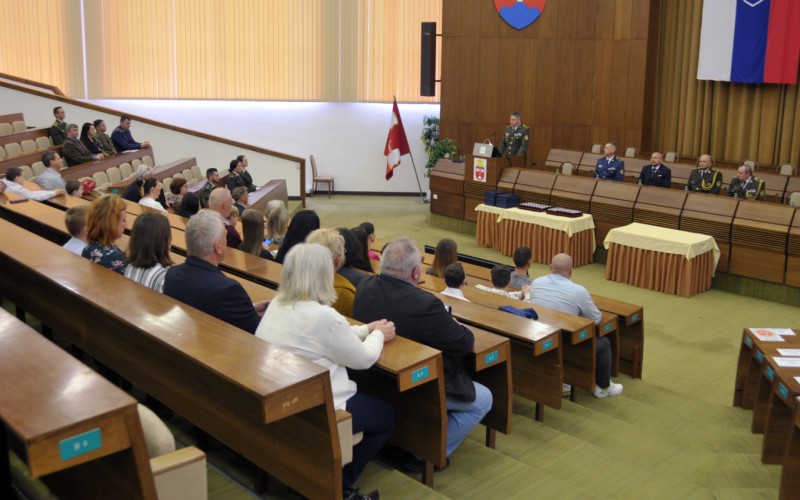 Slávnostné ukončenie 29. ZVŠK (Základný veliteľsko-štábny kurz), 26. 04. 2024