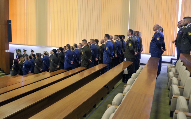 Slávnostné ukončenie 29. ZVŠK (Základný veliteľsko-štábny kurz), 26. 04. 2024